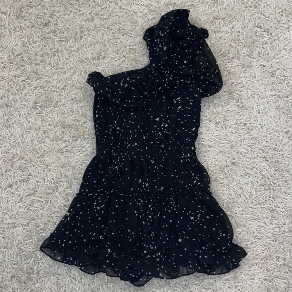 buddy love one shoulder dress